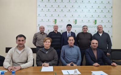 Встреча с начальником ГМС Саидом Цвинария